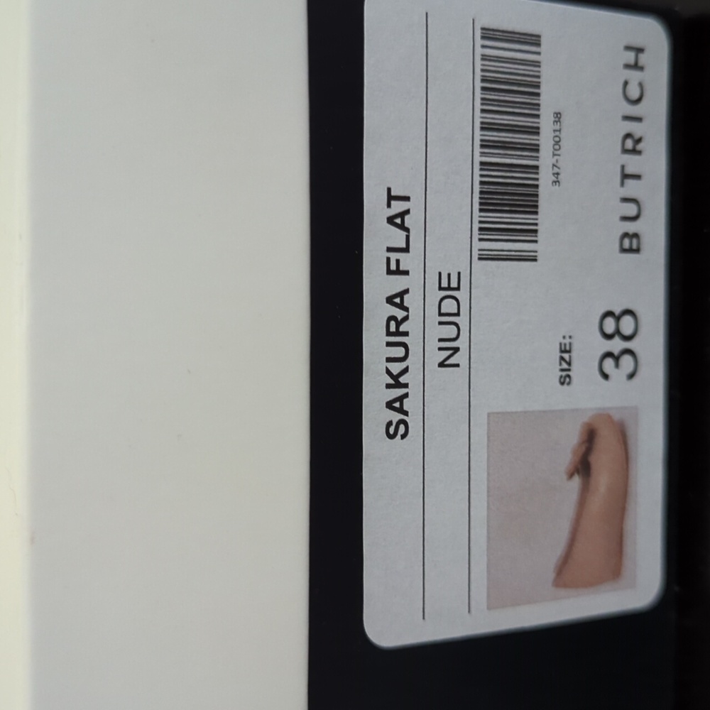 BUTRICH SAKURA FLAT- NUDE 38/8.5 - Picture 2 of 15